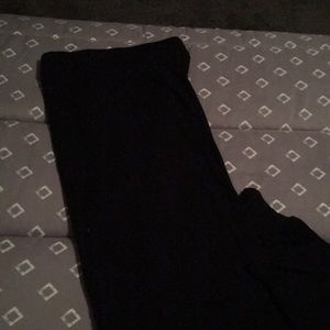 A. N. A black maxi skirt